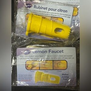 Vintage Sunkist Lemon Faucets Squeezers